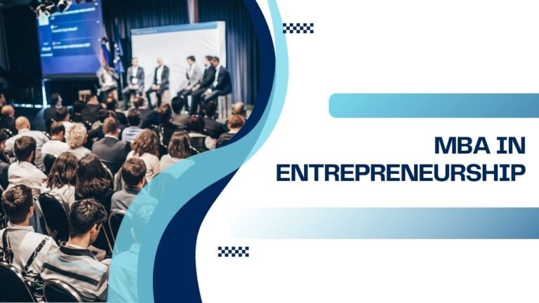 MBA in Entrepreneurship