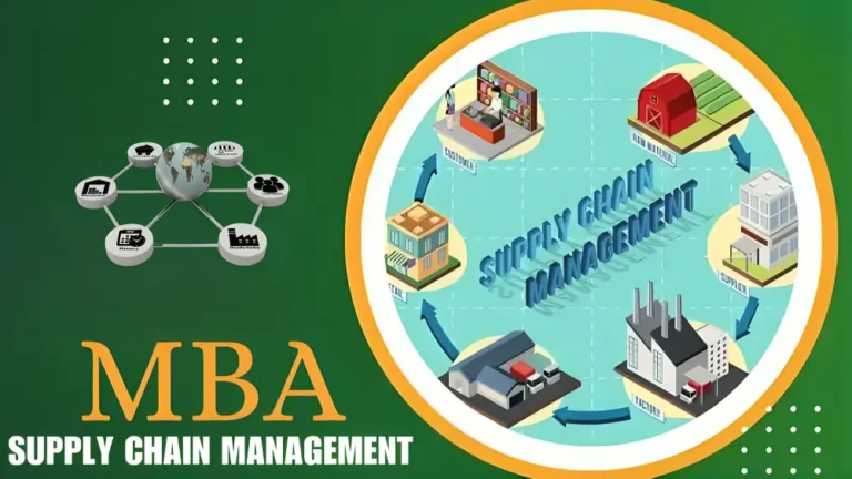 MBA in supply chain management