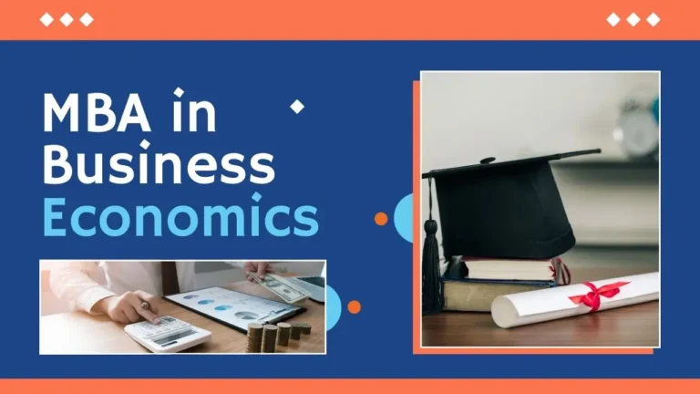 MBA in Business Economics
