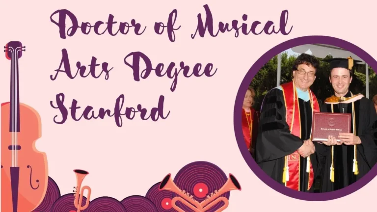 Doctor of musical arts degree stanford
