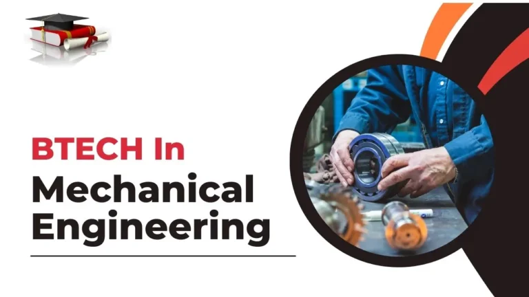 btech in mechanical engineering